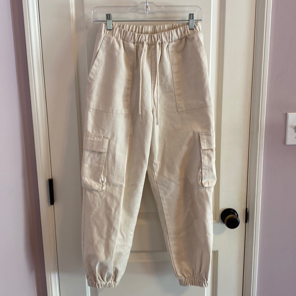 Oak + Fort cargo joggers